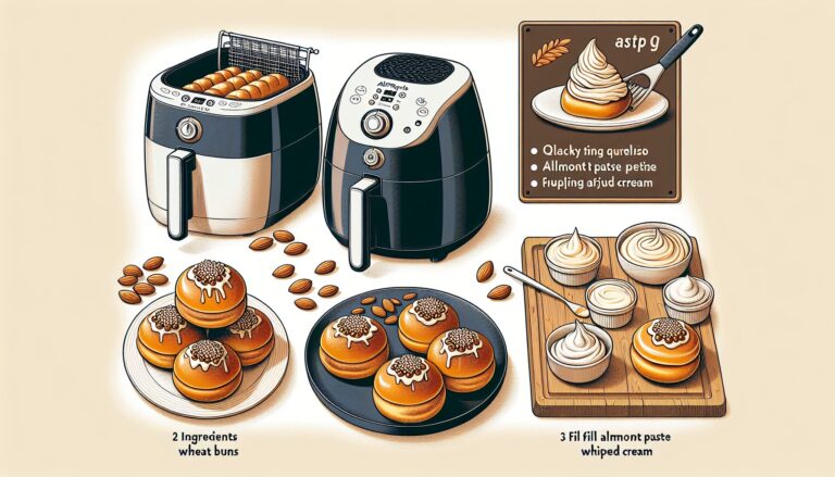 helmin nopea ja helppo laskiaispulla airfryer resepti