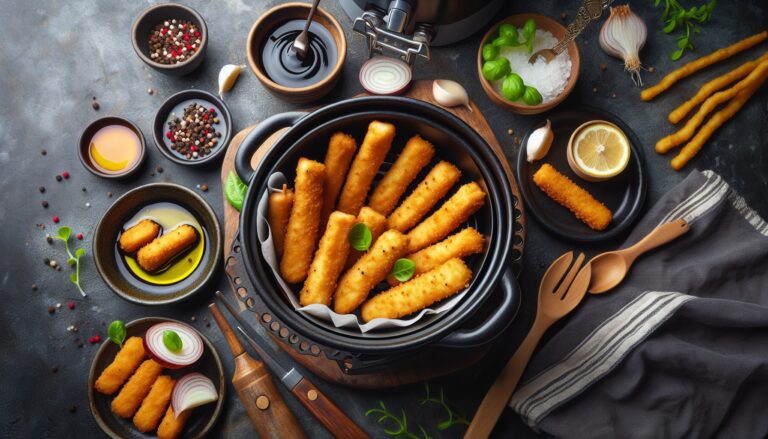 helpon ja herkullisen kalapuikot airfryer reseptin salaisuudet