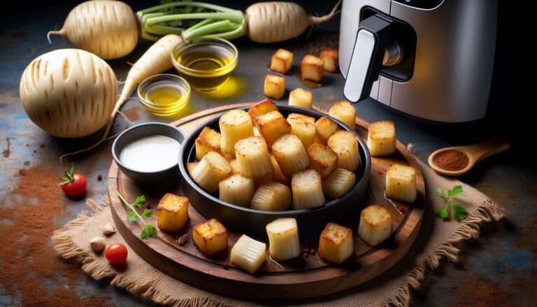 helpon ja herkullisen lanttukuutiot airfryer reseptin salaisuudet