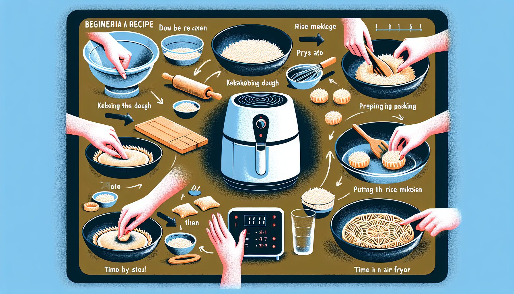 helpon karjalanpiirakka airfryer resepti aloittelijoille 2