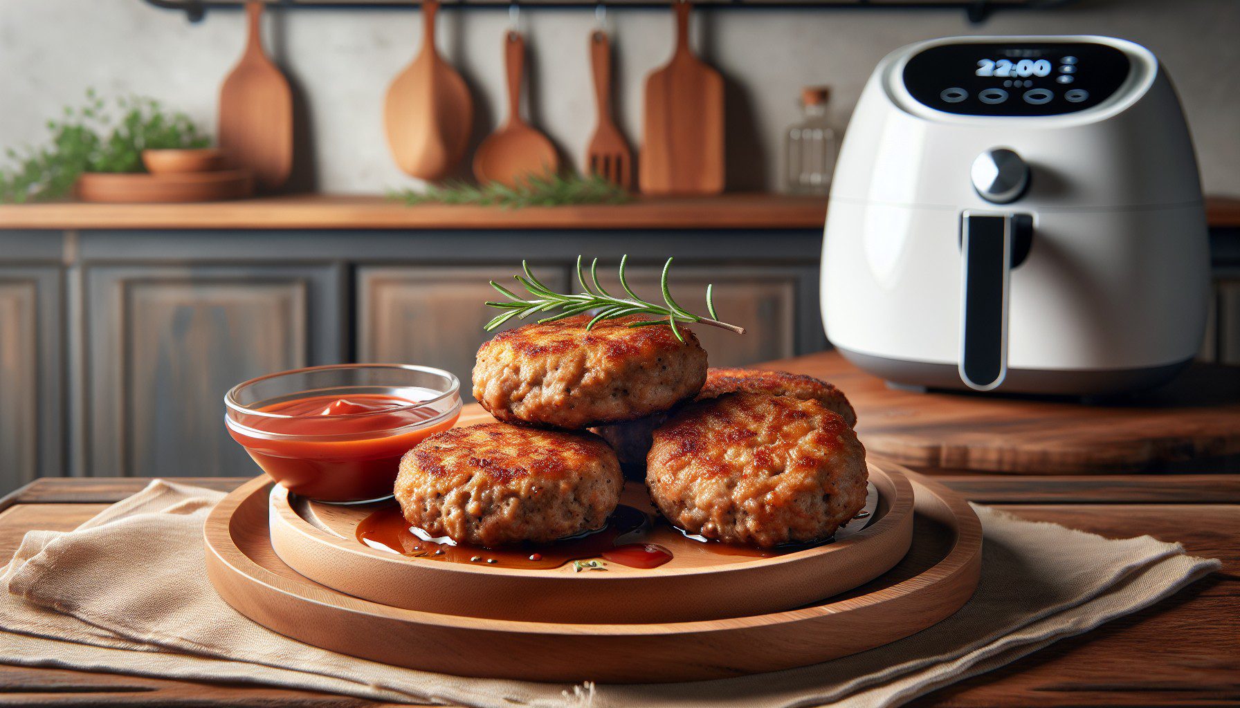 Kananpojan Jauhelihapihvit Airfryer