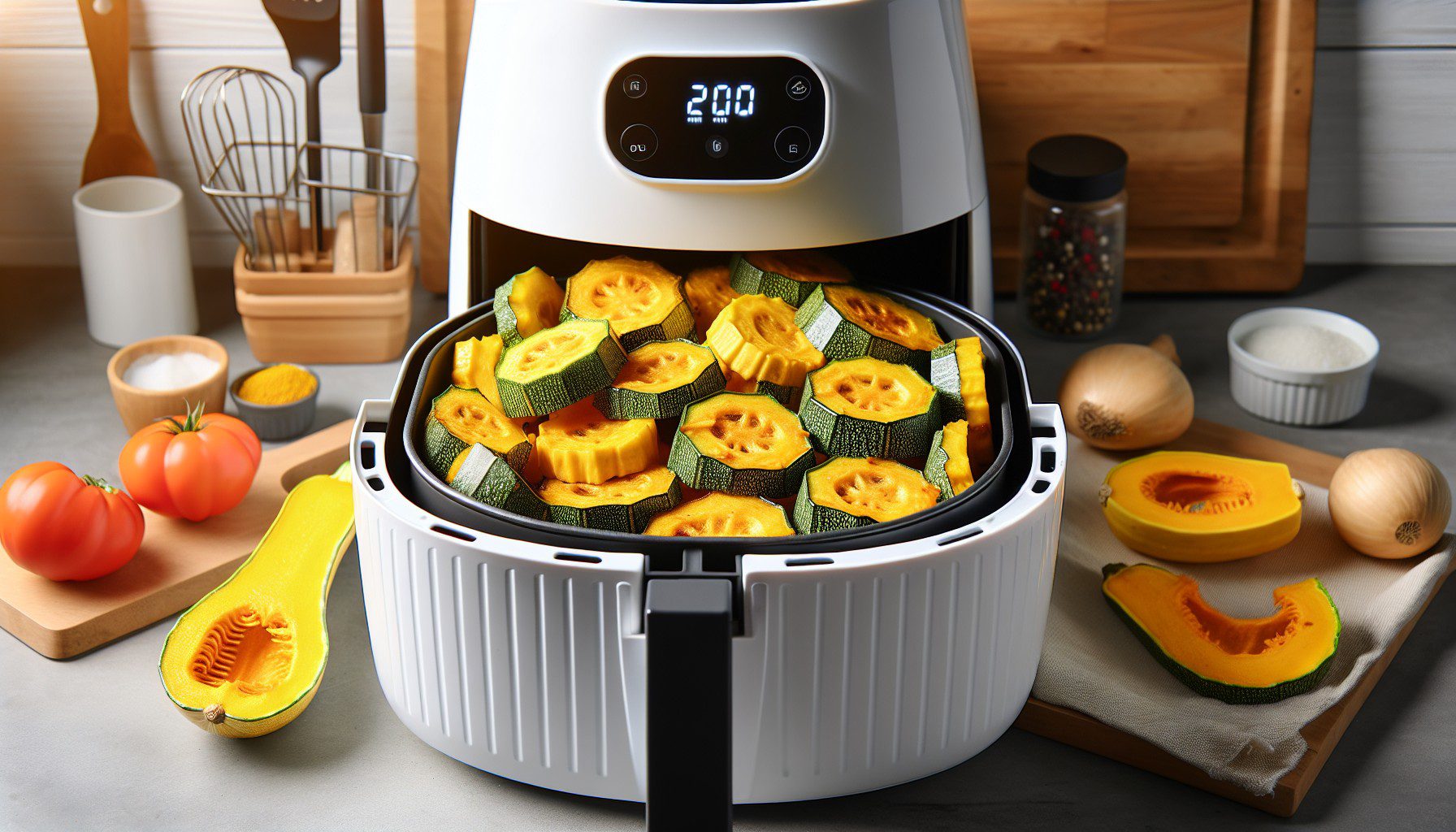 kesakurpitsa airfryer