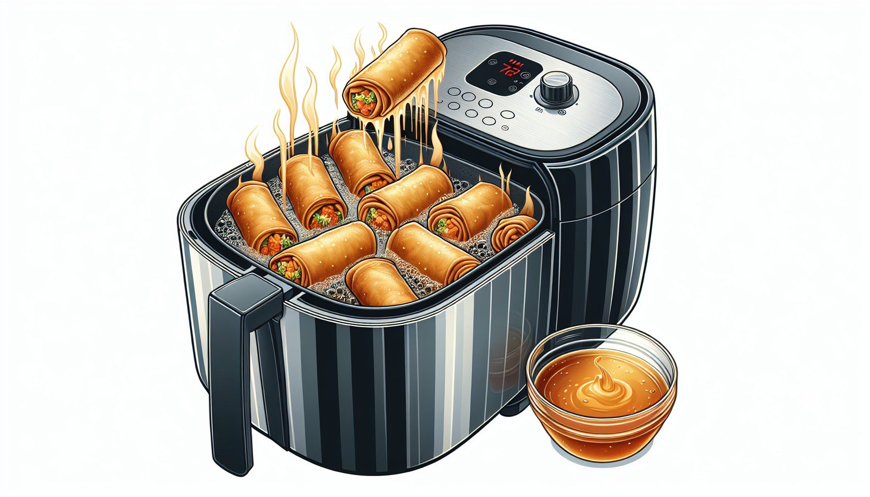 Kevätkääryleet Airfryer