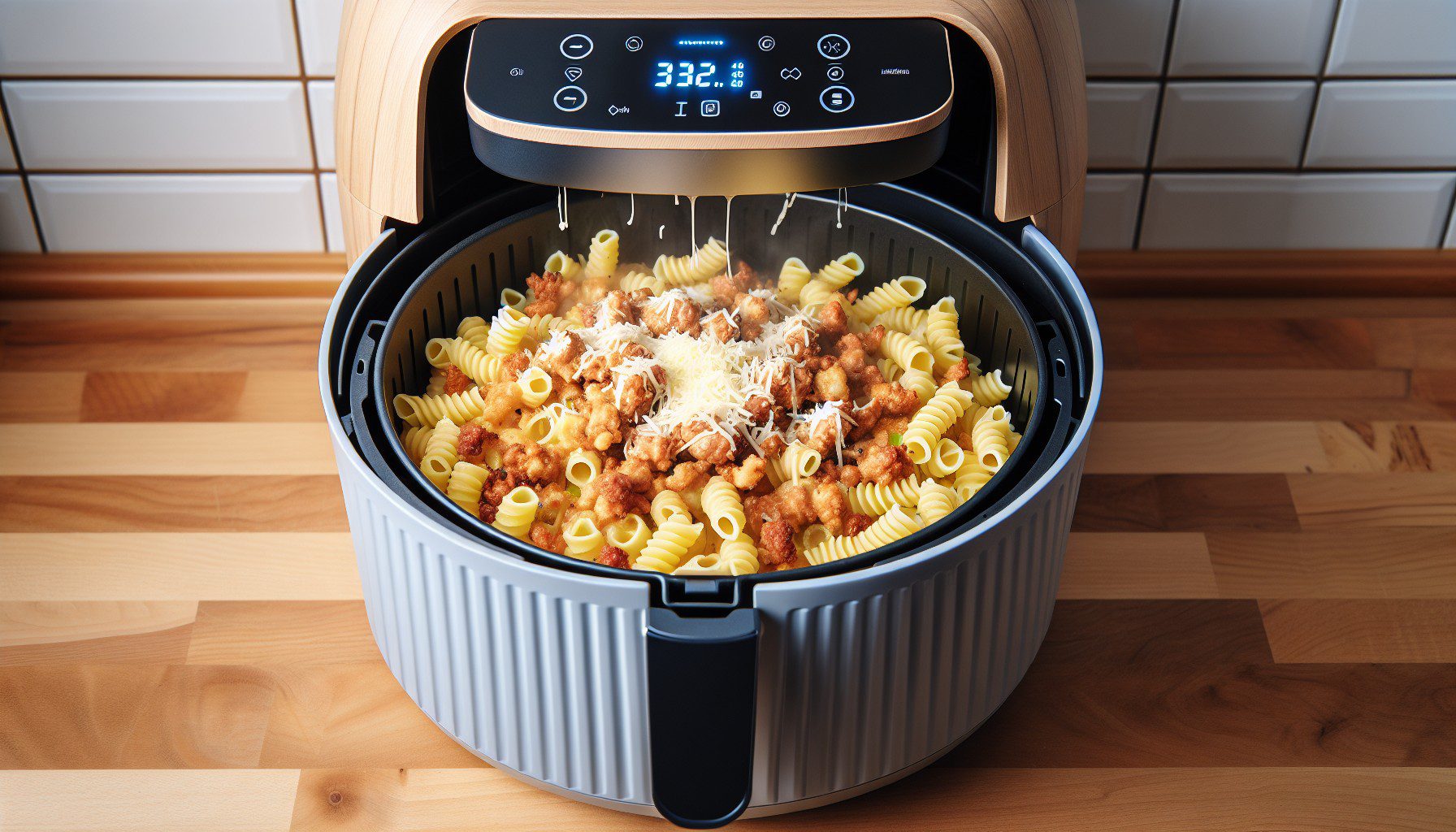 Lihamakaronilaatikko Airfryer