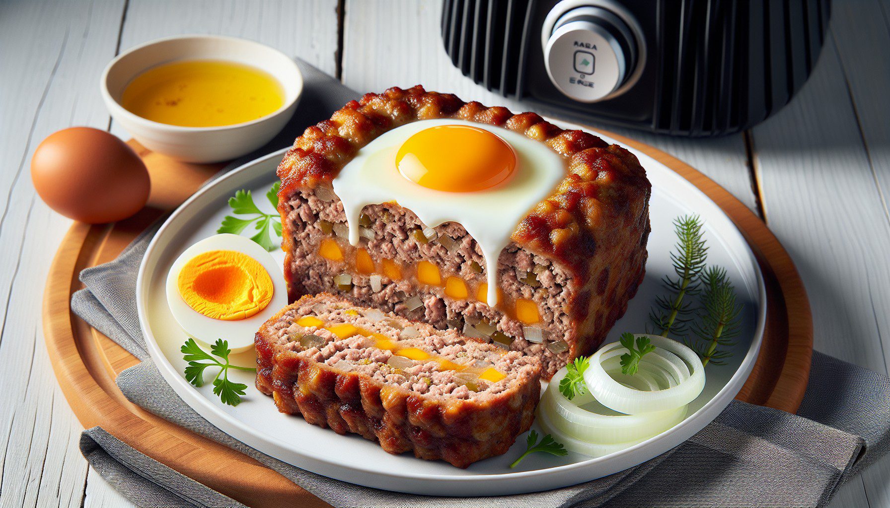 Lihamureke Kananmuna Airfryer