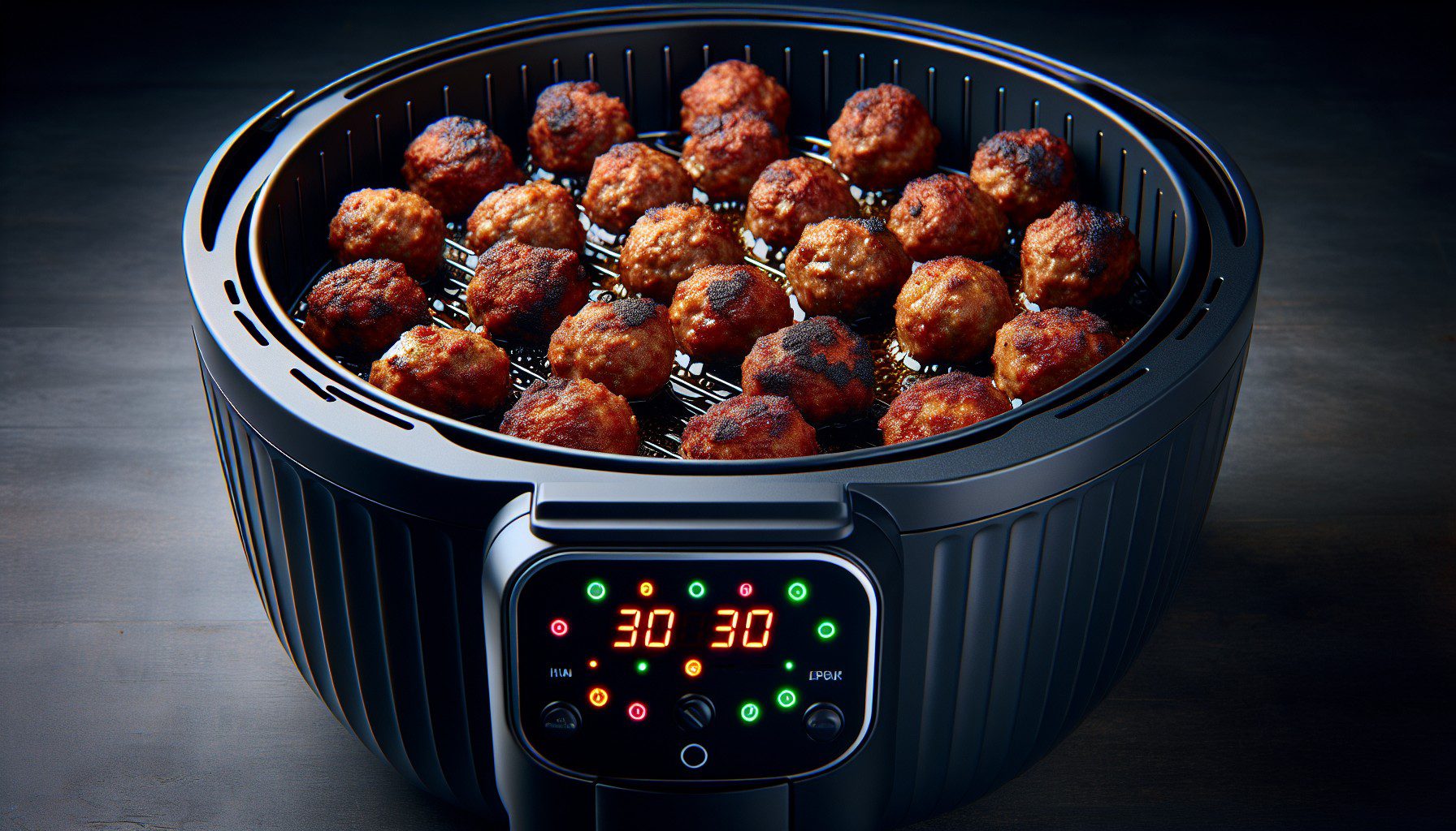 lihapullat airfryer