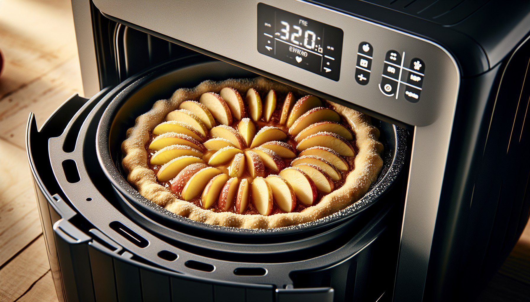 omenapiirakka airfryer