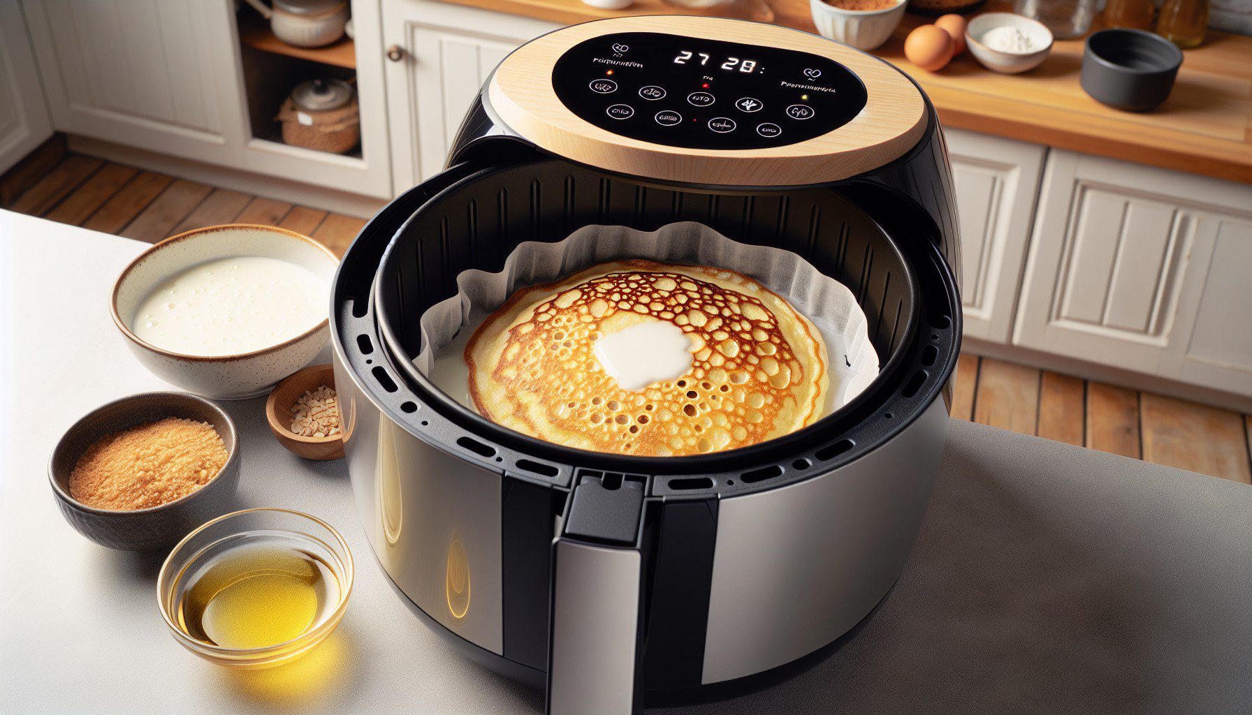 Pannukakku Ilman Maitoa Airfryer