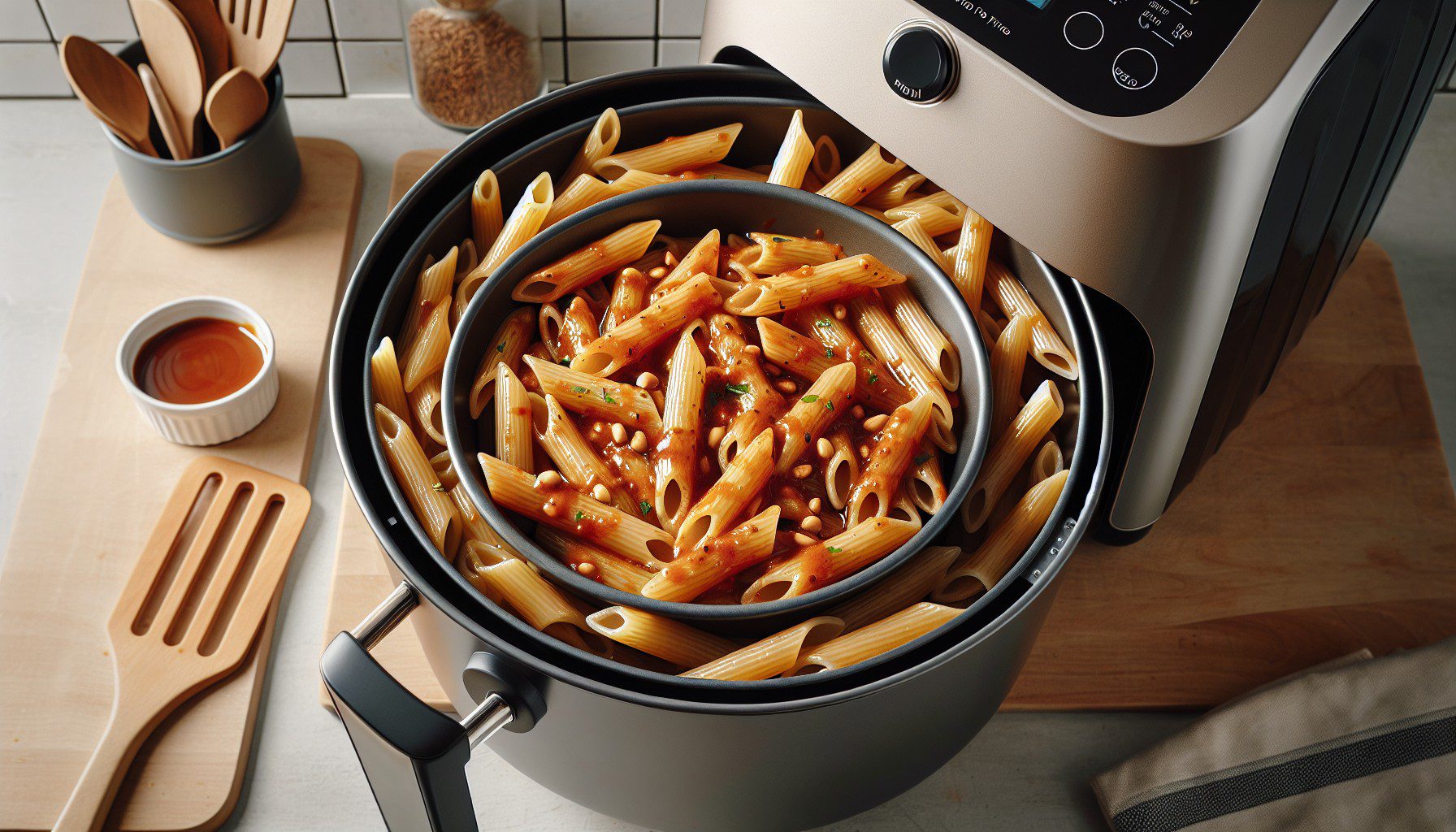 Pinaattipastat Airfryer