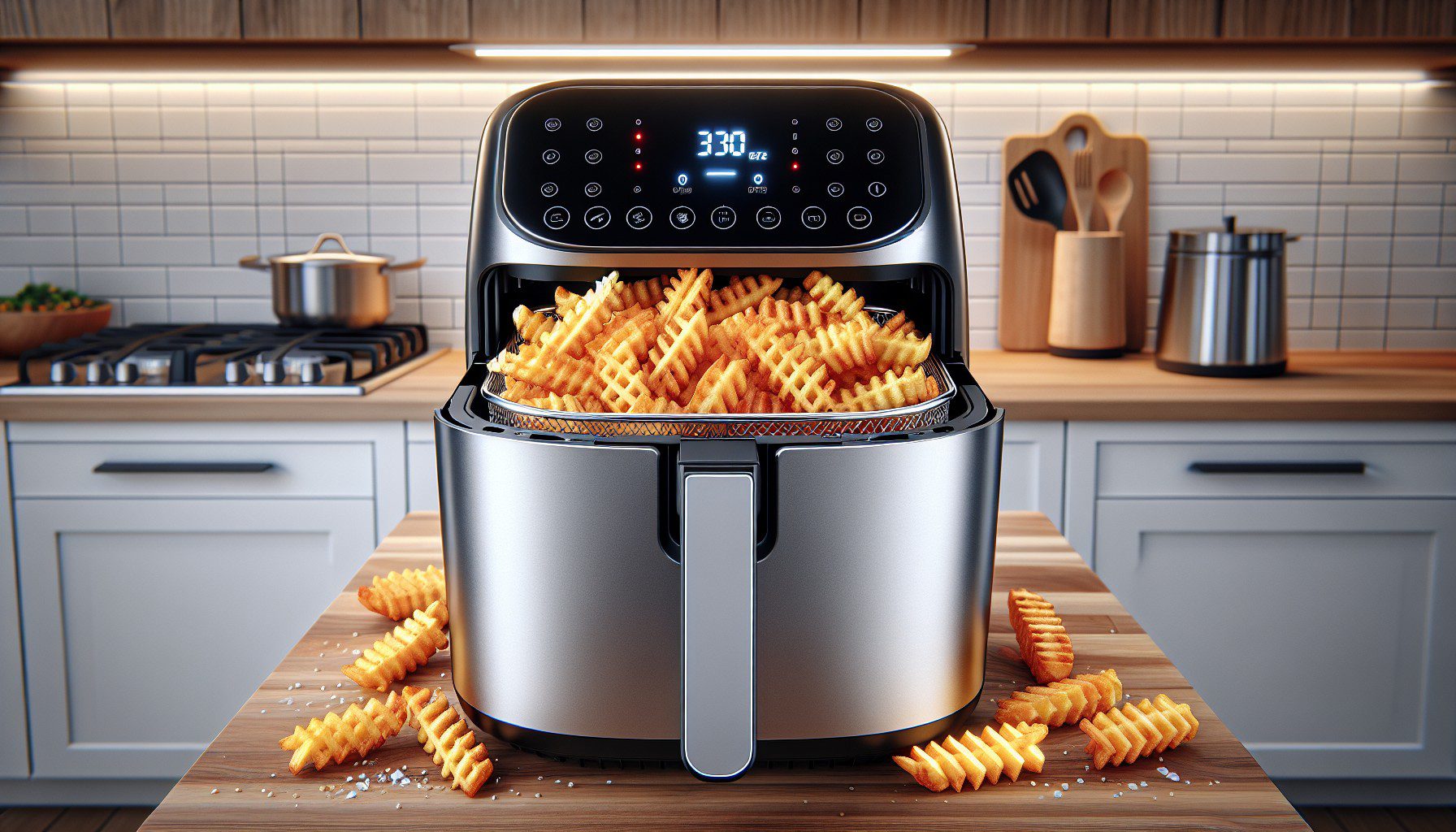 Ristikkoperunat Airfryer