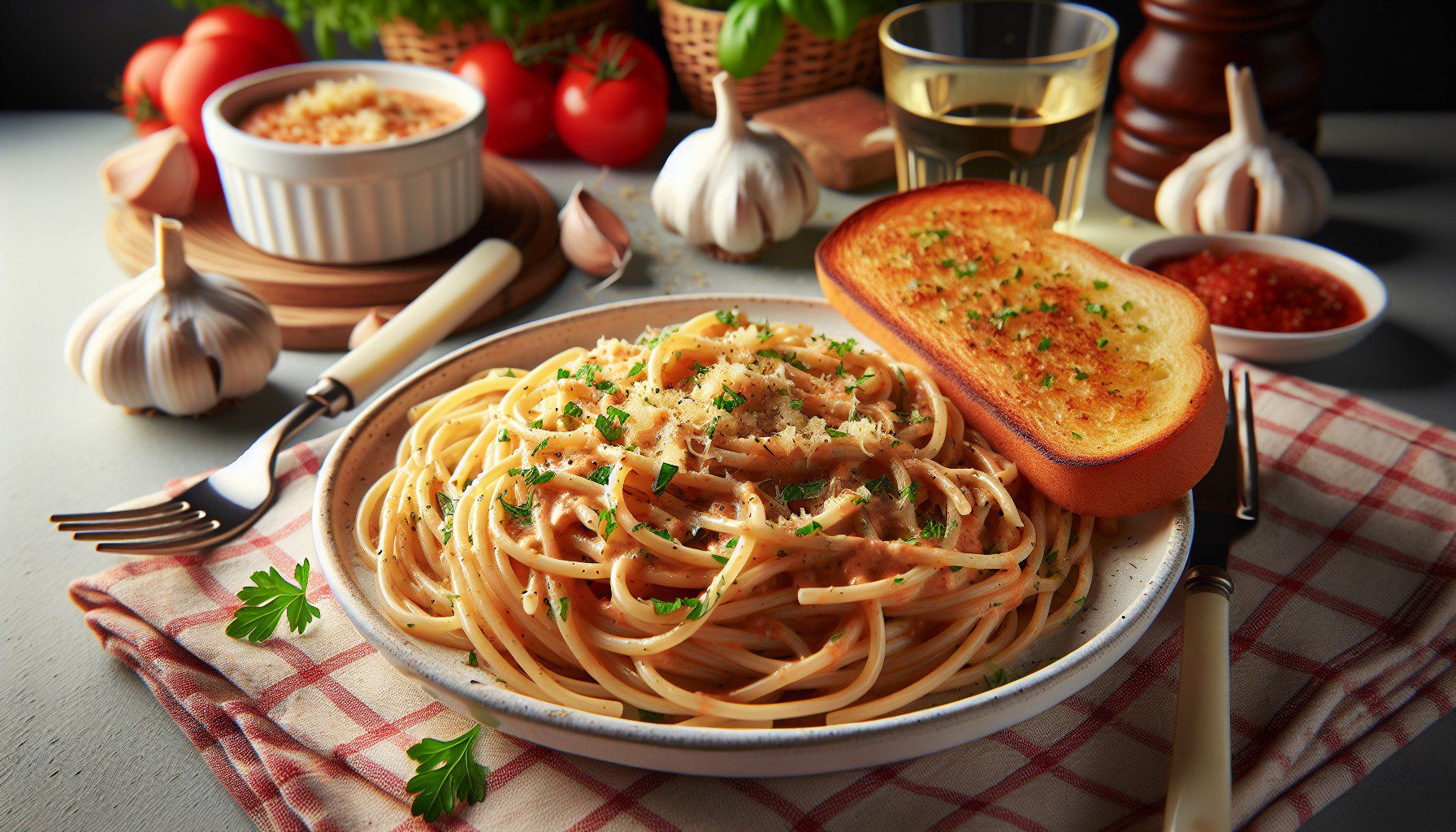 Valkosipulipasta Airfryer