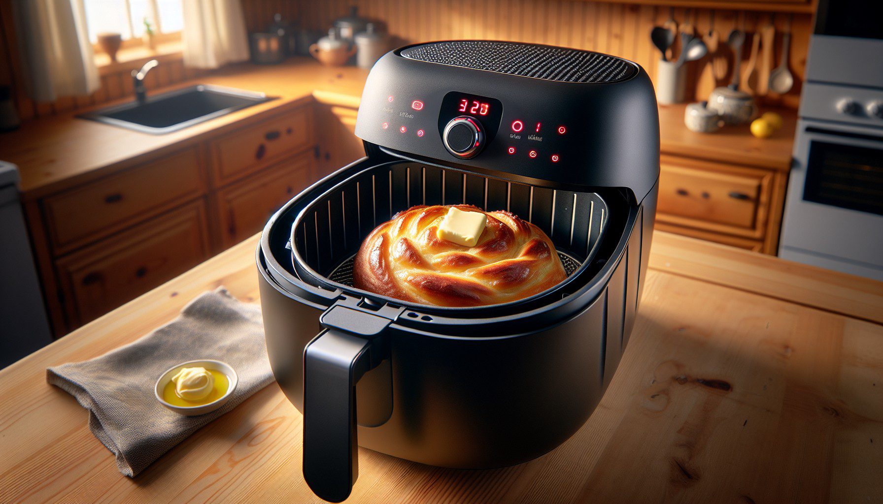 Voisilmäpulla Airfryer